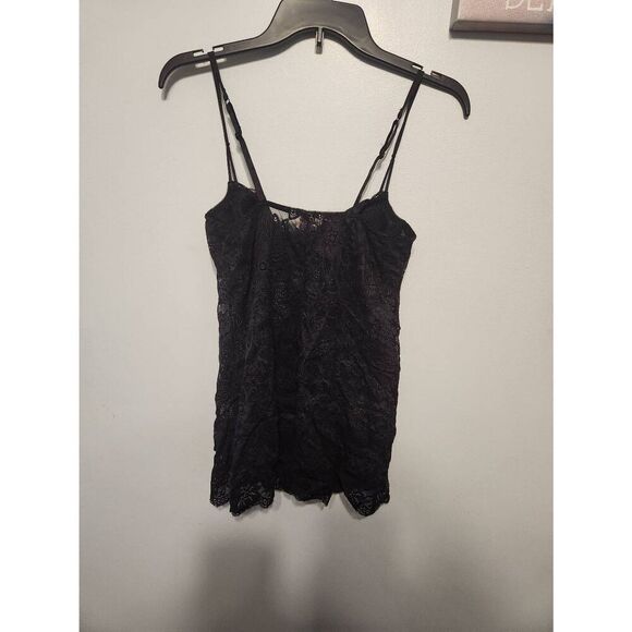Victoria's Secret Size 34B Lace Black BabyDoll Chemise Slip Nightie - Picture 2 of 3